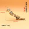 2024 estilo chinês Phoenix pingente criativo Daji latão carro chaveiro ornamentos bonito dos desenhos animados tenda atacado