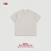 Camiseta Casual de Manga Corta para Hombre Bk Menta Sorona 210g Color Sólido Fibra Vegetal Natural Cuello Redondo Fresca de Secado Rápido