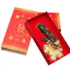 Concha de Agua Oro Puro Trae Riqueza Instantánea Cadena para Teléfono Llavero Colgante Caja de Regalo Set, Colgante de Prosperidad y Riqueza en el Año del Caballo Regalo