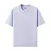26 piezas de camisetas de manga corta Sorona de 250 gramos en 10 colores, estilo casual versátil de verano para hombres y mujeres, se pueden imprimir o bordar