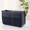 Bolsa de Maquiagem Portátil Estilo Coreano com Zíper Duplo, Bolsa de Armazenamento de Artigos de Higiene Pessoal para Viagem, Bolsa Multifuncional, Bolsa Organizadora de Cosméticos