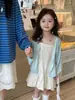 (Colección de Verano) Atuendos de Verano para Niñas Estilo Delgado Ropa Infantil Clase a Chaleco Pantalones Tops Faldas para Bebé Niña