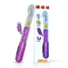 Dedo lambendo bola de lótus balançando brinquedo sexual retrátil língua expansível lambendo lótus feminino bastão de massagem vibratório atacado