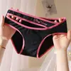 Bragas Dopamine Sweet Girl para Mujer, Entrepierna de Algodón Puro, Calzones para Dama, Sexy con Cordones, Shorts para Chica Joven, Estilo Girly