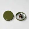 Botones de presión metálicos de colores con acabado de pintura en aerosol plano para chaquetas, cortavientos y chaquetas de plumas, Botones decorativos con paneles de aleación de zinc
