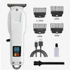 Set de Cortapelos Eléctrico Transfronterizo con Recortadora de Cabello Recargable y Máquina Cortapelos Combo