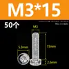 Tornillos Transparentes de Cabeza Phillips Piezas Tornillos de Plástico Tornillos Aislantes Tuercas M2M3M4M5M6 Tornillos Aislantes