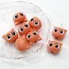 Cabeza de Gato Linda y Adorable de Ojos Grandes Cuentas Sueltas Cuentas de Búho Material Acrílico DIY Pulsera Cadena de Teléfono Cuentas