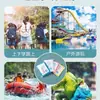Impermeable Desechable Comprimido para Rafting al Aire Libre, Adecuado para Adultos y Niños, Portátil para Viaje Estilo Tarjeta Versión Engrosada