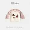 Colección de Suéteres para NiñosLa Casa de Dudu Suéteres para Niños Invierno Niños Tejidos Suéteres de Lana Niñas Ropa de Invierno Niñas