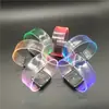Pulsera magnética luminosa de TPU transparente, pulsera luminosa LED, barra luminosa, accesorios de animación para actuaciones