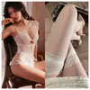 Lingerie sexy suspensórios sexy renda tentação oco quente abrir arquivo pijamas paixão perspectiva uniforme de treinamento