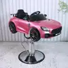Silla de Peluquería Infantil de Coche de Moda Eléctrica Juguete de Dibujos Animados Silla Elevadora de Corte de Pelo Tienda de Peluquería