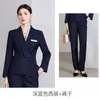 Blazer de Manga Comprida, Camisa Feminina, Calça, Saia, Conjunto de Três Peças, Primavera, Outono e Inverno, Roupa Profissional Transfronteiriça, Conjunto Feminino