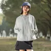 Ropa de Protección Solar para Mujer 2026 Verano Nuevo Estilo Fresca y Transpirable Seda de Hielo Hilo Original Exterior Anti-UV Delgada Ropa de Protección Solar Chaqueta