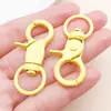 Pinzas para Pintar Joyería DIY Hebilla Aleación de Zinc Hebilla de Perro Colorida Llavero Hebilla Giratoria Elástica Hebilla con Forma de Cangrejo Accesorios para Pinzas