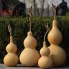 Pingente de cabaça natural por atacado Acessórios para casa Ornamentos de cabaça extra grandes com torneira Pingente de cabaça de madeira Casa cabaça pequena