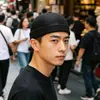 Gorra de Malla Transpirable de Secado Rápido con Protección Solar Estilo Hip-Hop para Hombres y Mujeres, Sombrero de Sol Delgado sin Visera, Moda Coreana