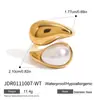 Jieding Anillo Pulsera de Acero de Titanio y Piedra Natural, No se Desvanece, Joyería Popular de Venta Transfronteriza, Accesorios de Mano de Acero Inoxidable, Anillo de Piedra Natural