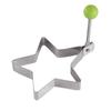 Aço inoxidável em forma de coração omelete ovo gadget de cozinha omelete pequena mão molde ferramentas de cozimento atacado