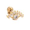 Moda Spice Girl Agua Hielo Luna Oreja Hueso Uña Dulce Personalidad Oreja Caracol Mujeres Sueño Libre Varilla de Acero Inoxidable Joyería de Perforación