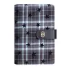 Planificador Financiero de Cuadros de Estrellas, Hojas Sueltas, Color Macarrón, con Páginas Interiores Categorizadas, Carpeta para Efectivo, Cuaderno de Regalo, Al por Mayor en Stock