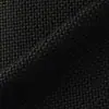 Tela de Lino Yueshun 10S/2 Hilos Tela Tejida de Yute-Algodón Tela Negra de Lino-Algodón Material para Zapatos Bolso Tela de Lino