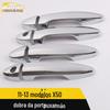 Adequado para Lifan 11-13 X50 maçaneta da porta faixa brilhante braço de aperto de mão X50 fivela do apoio de braço adesivo decorativo da maçaneta