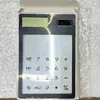 Suministro spot al por mayor calculadora pantalla táctil transparente solar estudiante vacaciones regalos de empresa logo imprimible