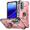 Capa Protetora Transfronteiriça da Amazon Suporte Magnético com Anel para Carro Conjunto Dois em Um Adequado para Capas de Celular Motorola