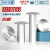 GB873 remache de aluminio cabeza plana grande remache semitubular cabeza semirredonda remache hueco cabeza redonda M2M2.5M3M4M5M6