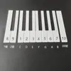 Otro papel Kraft blanco cuero de diente lado blanco llave blanca piano sin piano accesorios de piano almohadilla en llave blanca cuero bolsa de plástico