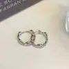 Pendientes coreanos personalizados en forma de ola con un diseño simple y elegante, Pendientes geométricos nuevos de moda, Modernos y versátiles