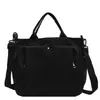 Bolsa de Tela de Nylon Impermeable Transfronteriza Bolsa Tote de Gran Capacidad Bolso de Hombro Casual Simple para Mujer Bolso Cruzado Bolso de Mano para Viaje