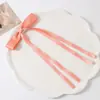 Venta caliente transfronteriza cinta multicolor cinta lateral pinza para el pelo pequeña lazo pinza de pico de pato trenzado dulce dopamina accesorios para el cabello niña