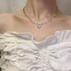 Collar de Diamante Solitario para Mujer, Cadena Clavícula Ins, Diseño Nicho de Lujo Ligero, Suave y Elegante, Sencillo y Versátil para Mejores Amigas