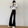 Pantalones de Campana para Niñas Otoño 2026 Nuevos Elegantes de Moda Adelgazantes Versátiles Casuales para Niños Medianos y Mayores Pantalones Largos de Otoño