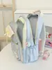 Mochila escolar nueva y linda, estilo japonés, moderna, para niñas, con múltiples compartimentos, diseño casual y gran capacidad