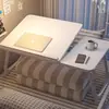 Mesa pequeña plegable para cama, escritorio de estudio, soporte ajustable para mesa de laptop, adecuado para leer en el dormitorio de una persona perezosa o en un ventanal