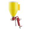 Shifeng 6L Vaso de Plástico Pistola de Pulverização de Funil para Pulverização de Tinta de Relevo para Parede Externa de Edifício, Recomendado para Comércio Exterior