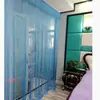 Cortina de Línea Decorativa de Cuentas de Cristal Pantalla de Encriptación Cortina de Entrada Cortina Divisoria para Sala de Estar sin Perforaciones Moderna para Dormitorio Balcón