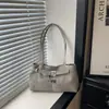 Bolsa Feminina Estilo Coreano Retrô de Nicho Nova Moda Outono 2026 Bolsa de Ombro Simples Casual Bolsa de Mão