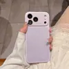 Funda de Teléfono con Purpurina Líquida tipo Piel Adecuada para Apple 17Promax, Moderna y Personalizada, Tendencia para 16/15, con Película para Lente 17