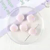 Almohada de Estrella de Cinco Puntas Esmerilada con Relieve Acrílico Gato con Cuentas Pulsera DIY Colgante Cadena de Teléfono Llavero Accesorio