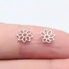 8X8Mm 0.1g Multicor Retrô DIY Acessórios para Joias Geométricos Simples Flor Tori