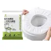 Capas Descartáveis para Assento de Vaso Sanitário Cobertura Total Hotel Pousada Casa de Hóspedes Especial Viagem Portátil Embalagem Individual Capa de Assento de Vaso Sanitário à Prova de Manchas