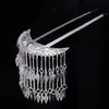 Nova Presilha de Cabelo Chinesa Miaoyin Estilo Étnico Borboleta com Franja Feminina Estilo Antigo Nicho Presilha Passo a Passo Acessórios de Cabelo para Vestido Hanfu Período dos Reinos Combatentes
