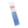 Novo conjunto de 5 canetas para unha pó de cebola Haste caneta de cristal pincel de unha caneta de pintura caneta para unha ponto cruzada