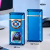 Encendedor Inteligente de Alta Gama para Celebridades de Internet Recargable a Prueba de Viento Personalizado de Arco Único Encendedor de Cigarrillos Regalo para Hombres Transfronterizo