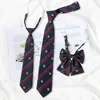 Jk Estilo Japonés Uniforme Universitario Uniforme Escolar Corbata Accesorios Sin Corbata para Mujer Diseño Nicho Masculino Pareja